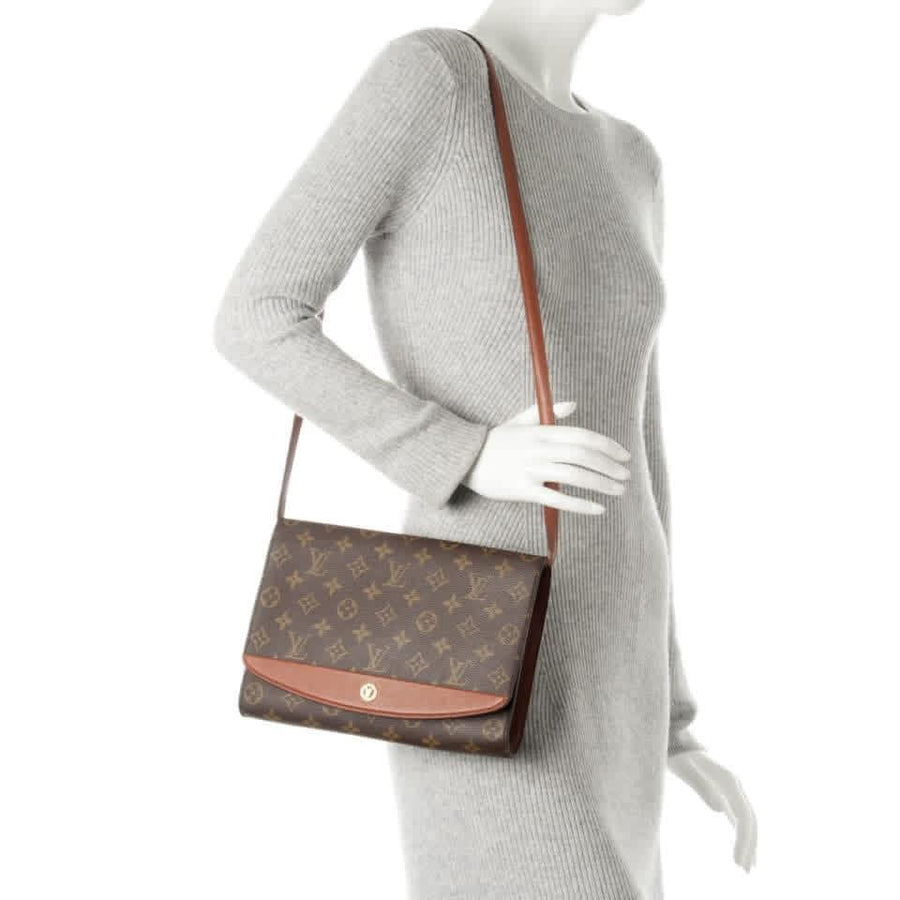 Vintage Monogram Pochette Bordeaux Bag