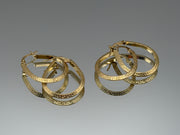 Oval Hoop Earrings