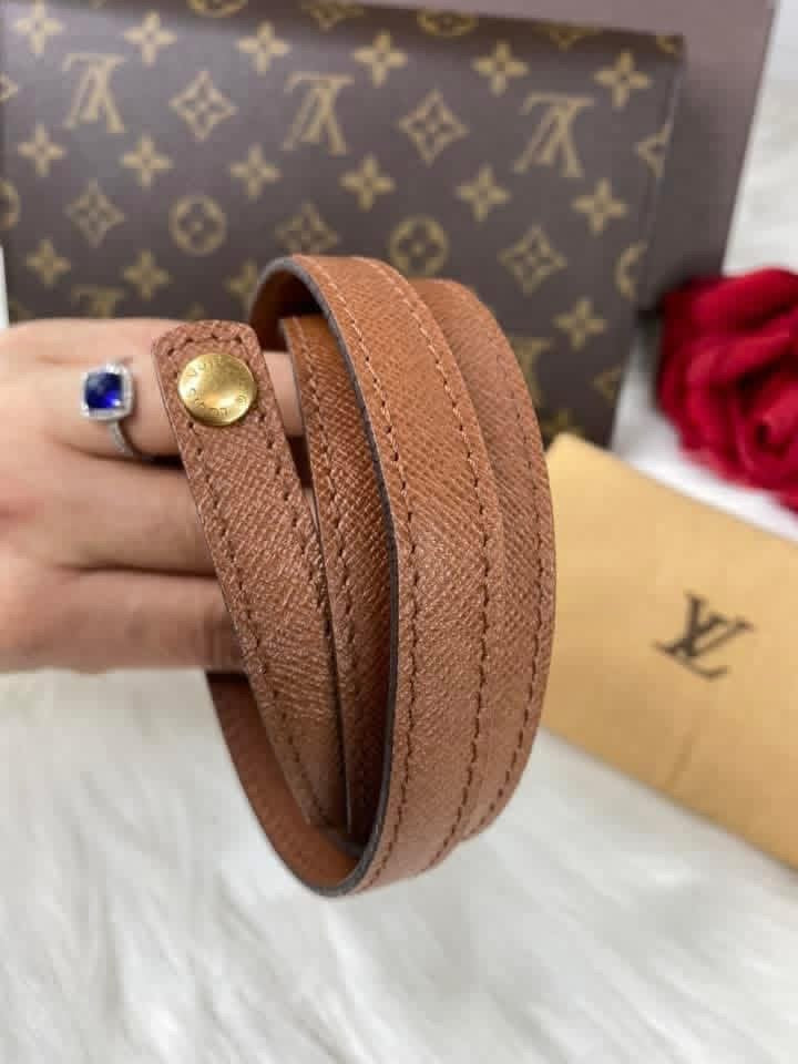 Vintage Monogram Pochette Bordeaux Bag