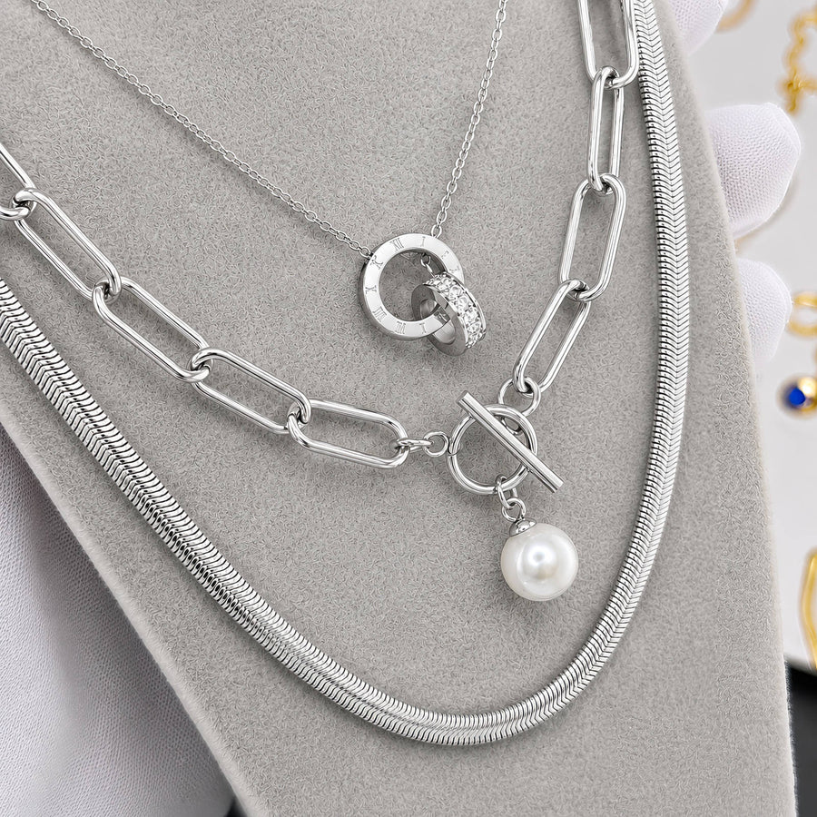 STAINLESS STEEL NECKLACE - INTENSITY
