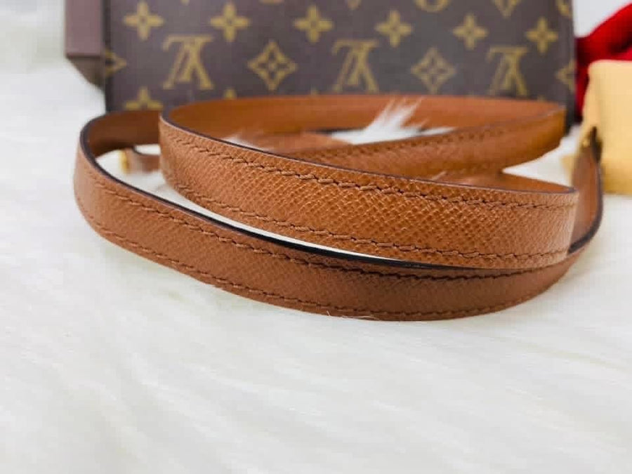 Vintage Monogram Pochette Bordeaux Bag