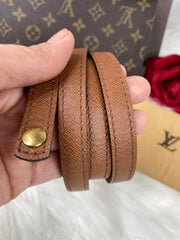 Vintage Monogram Pochette Bordeaux Bag