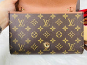 Vintage Monogram Pochette Bordeaux Bag