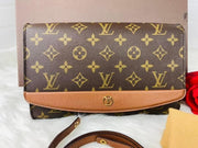 Vintage Monogram Pochette Bordeaux Bag