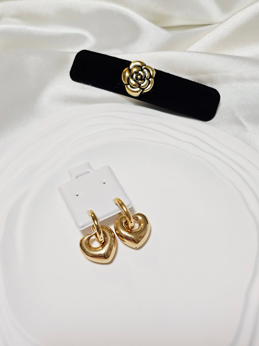 Japan Gold Set Necklace and Earrings