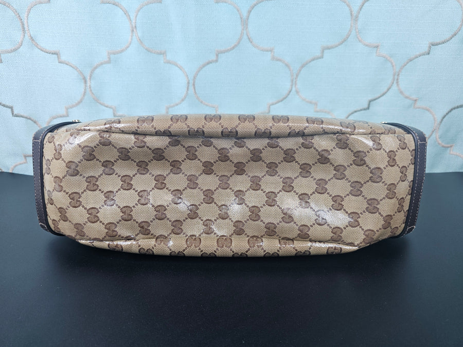 GUCCI CRYSTAL ABBEY SHOULDER NAG