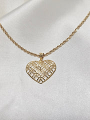 MONEY CATCHER HEART PENDANT
