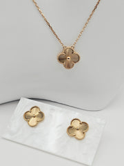 Clover Set Neacklace & Earrings