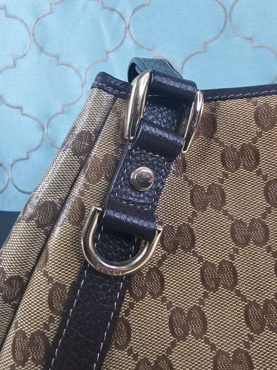GUCCI CRYSTAL ABBEY SHOULDER NAG