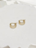 Fendi Inspired Loop Earrings