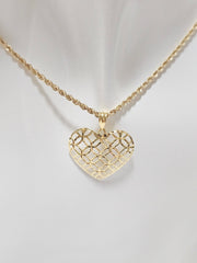 MONEY CATCHER HEART PENDANT