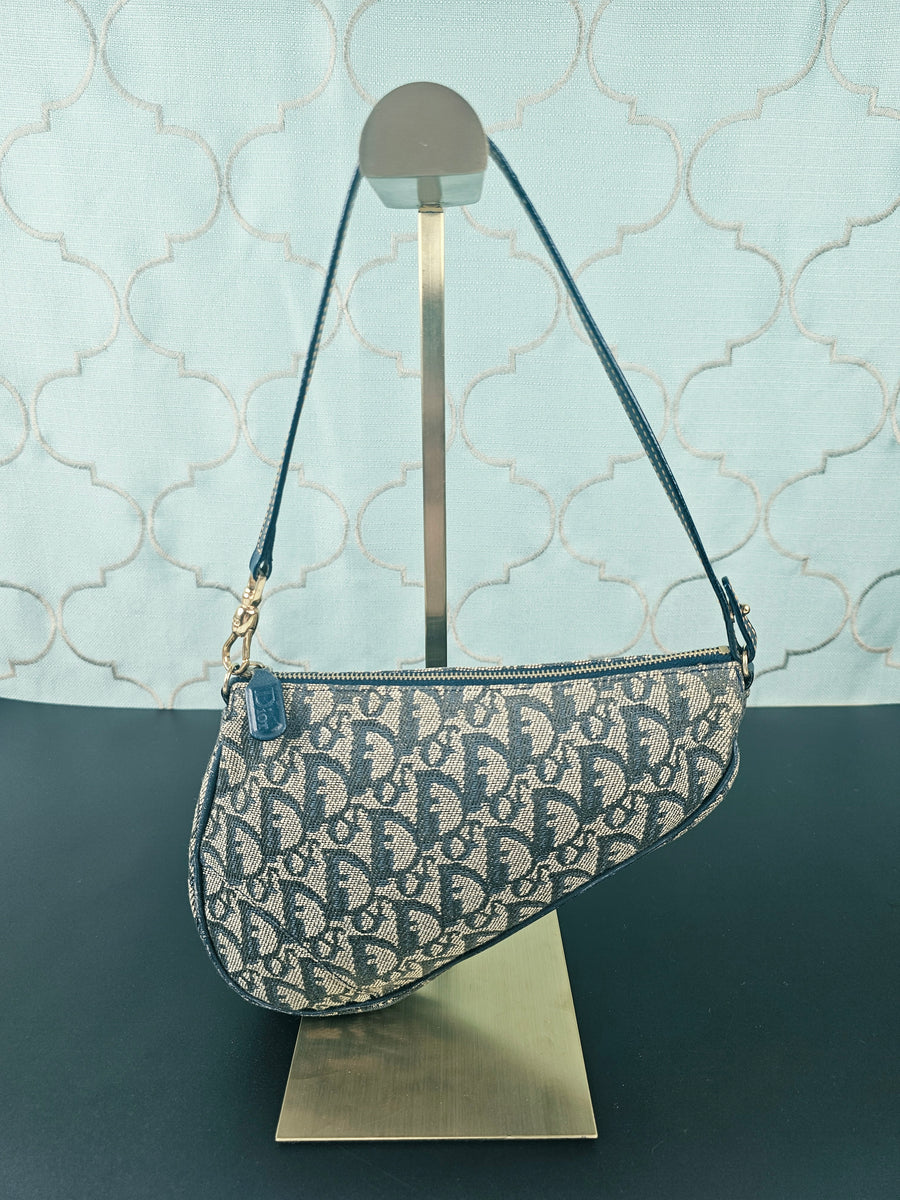 CHRISTIAN DIOR  TROTTER SADDLE BAG