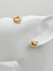 Cinnamon/Knot  Set Necklace/Earrings