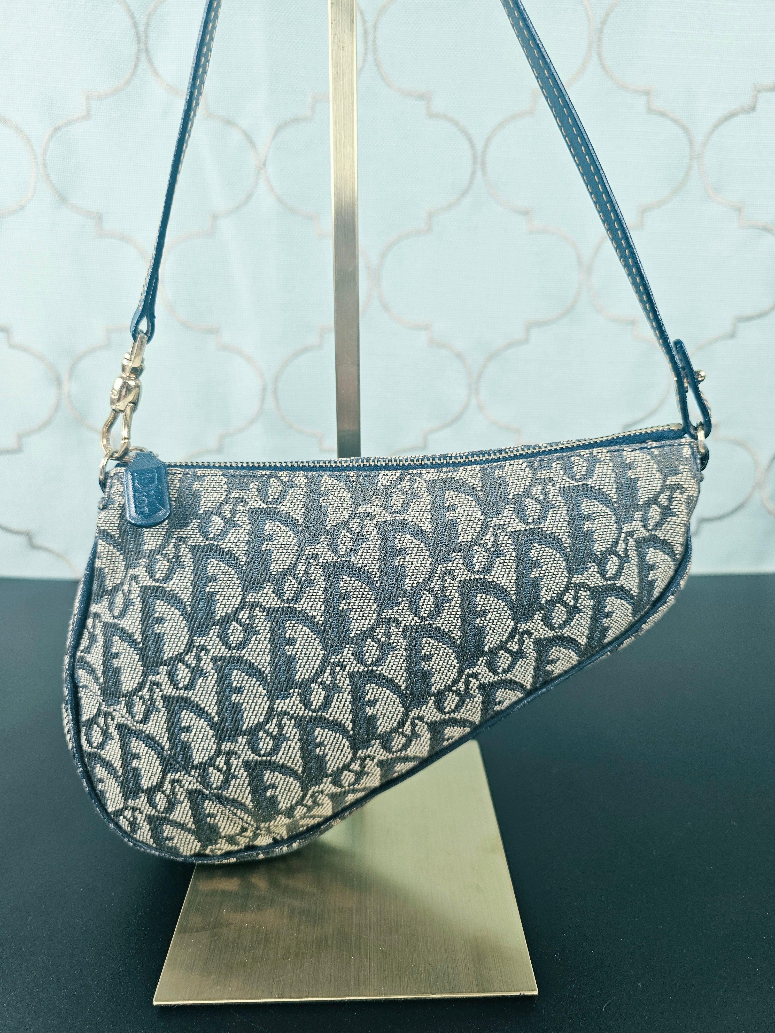CHRISTIAN DIOR  TROTTER SADDLE BAG