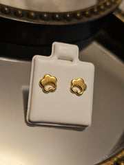 Paw Print Stud Earrings