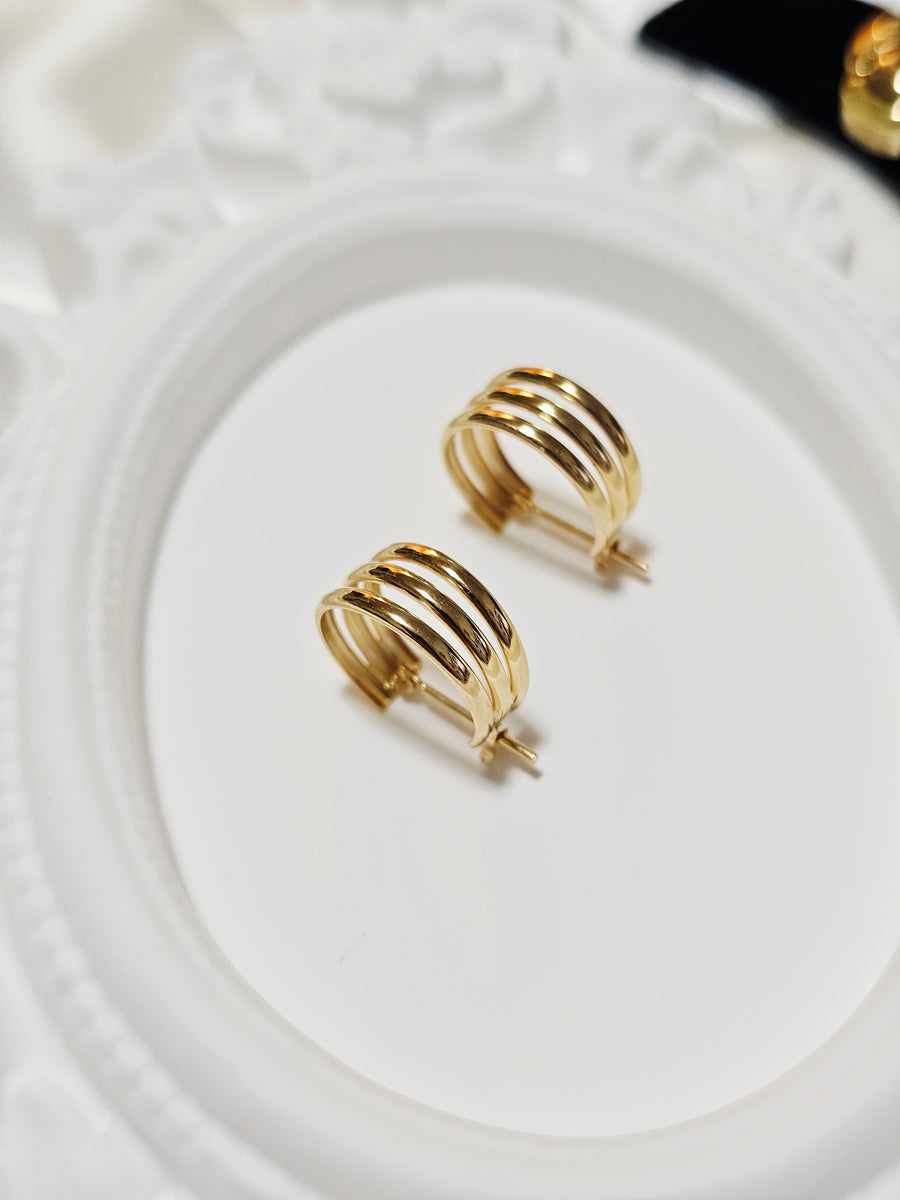 Huggies Type Earrings