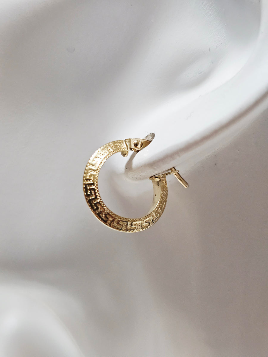 Loop F Earrings