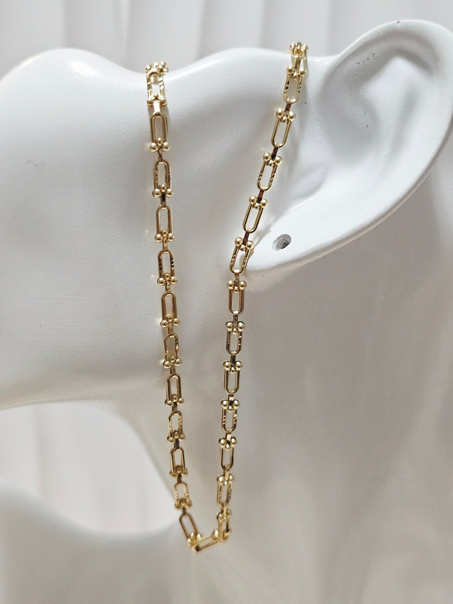 MICRO HARDWARE NECKLACE 16'