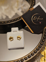 Paw Print Stud Earrings