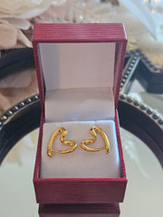 Happy Heart Stud Earring