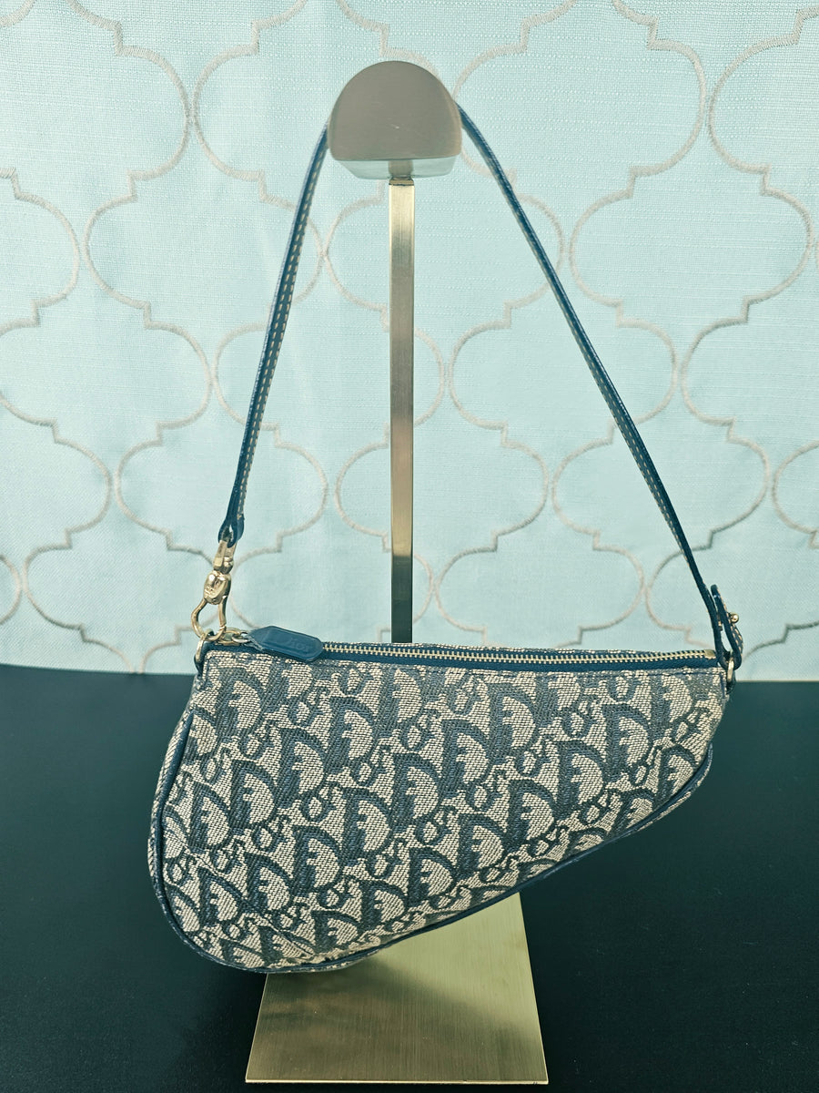 CHRISTIAN DIOR  TROTTER SADDLE BAG