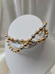 Tricolor Bubble Necklace