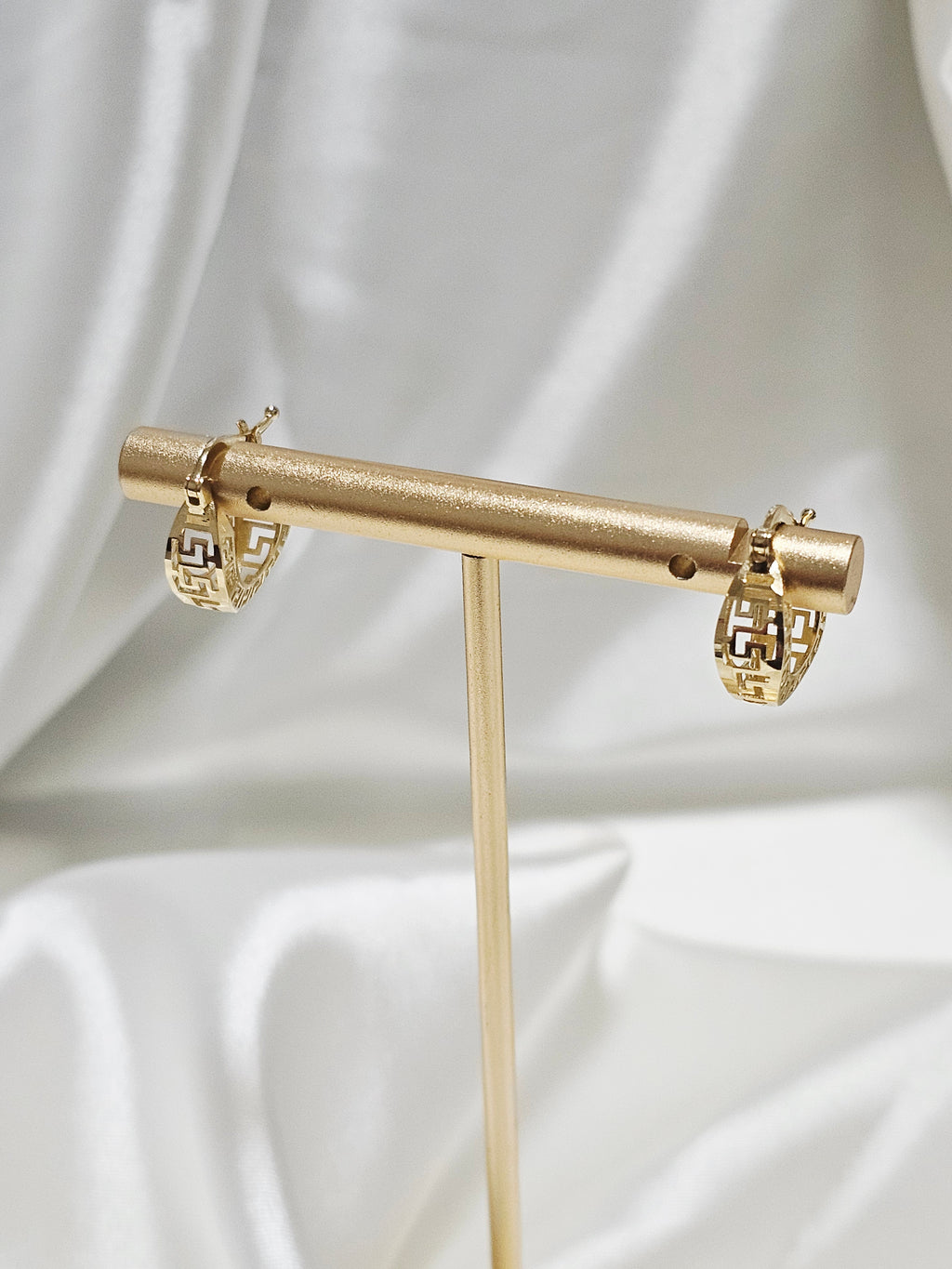 Fendi Inspired Loop Earrings
