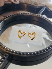 Happy Heart Stud Earring