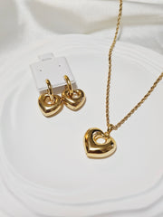 Japan Gold Set Necklace and Earrings