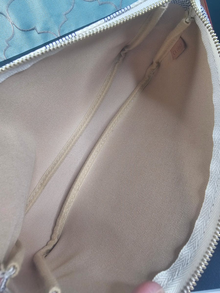 Damier Azur Pochette Accessories Handbag