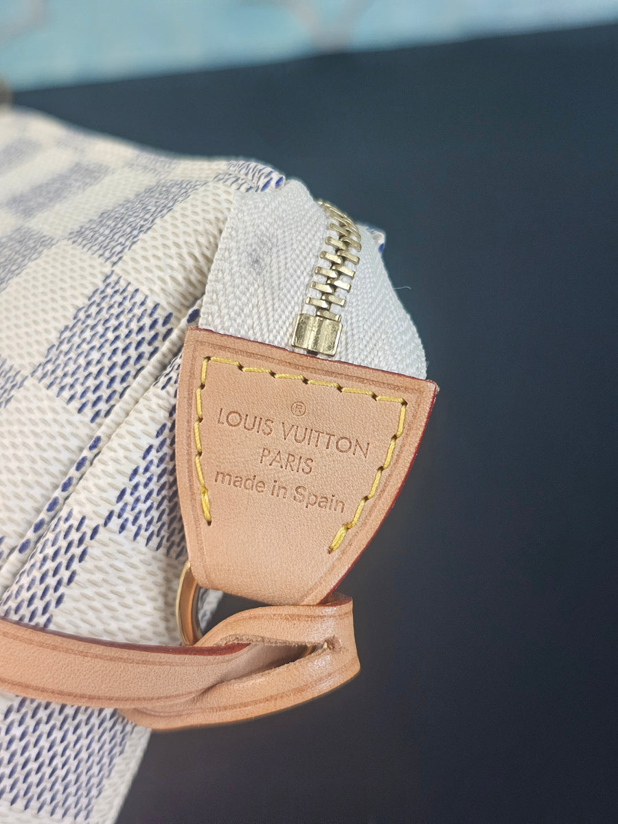 Damier Azur Pochette Accessories Handbag