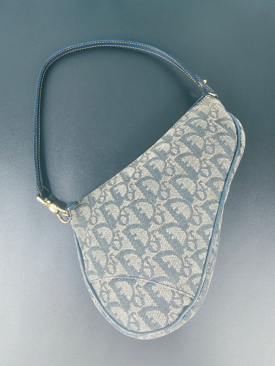 CHRISTIAN DIOR  TROTTER SADDLE BAG
