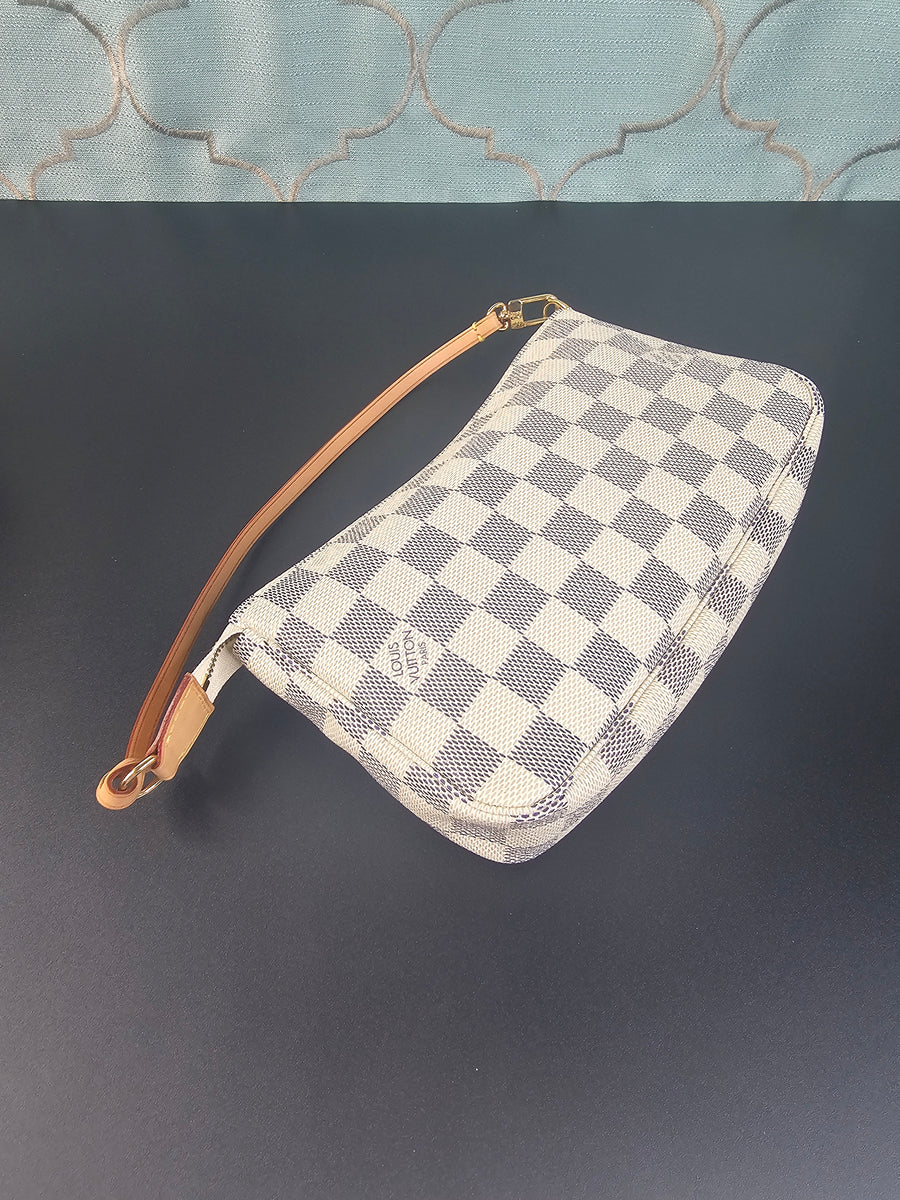 Damier Azur Pochette Accessories Handbag