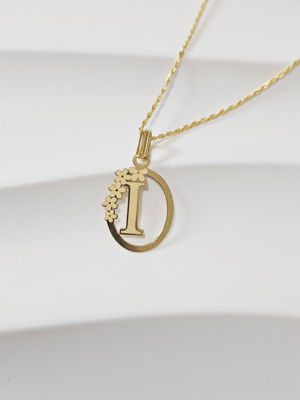 Letter I Pendant