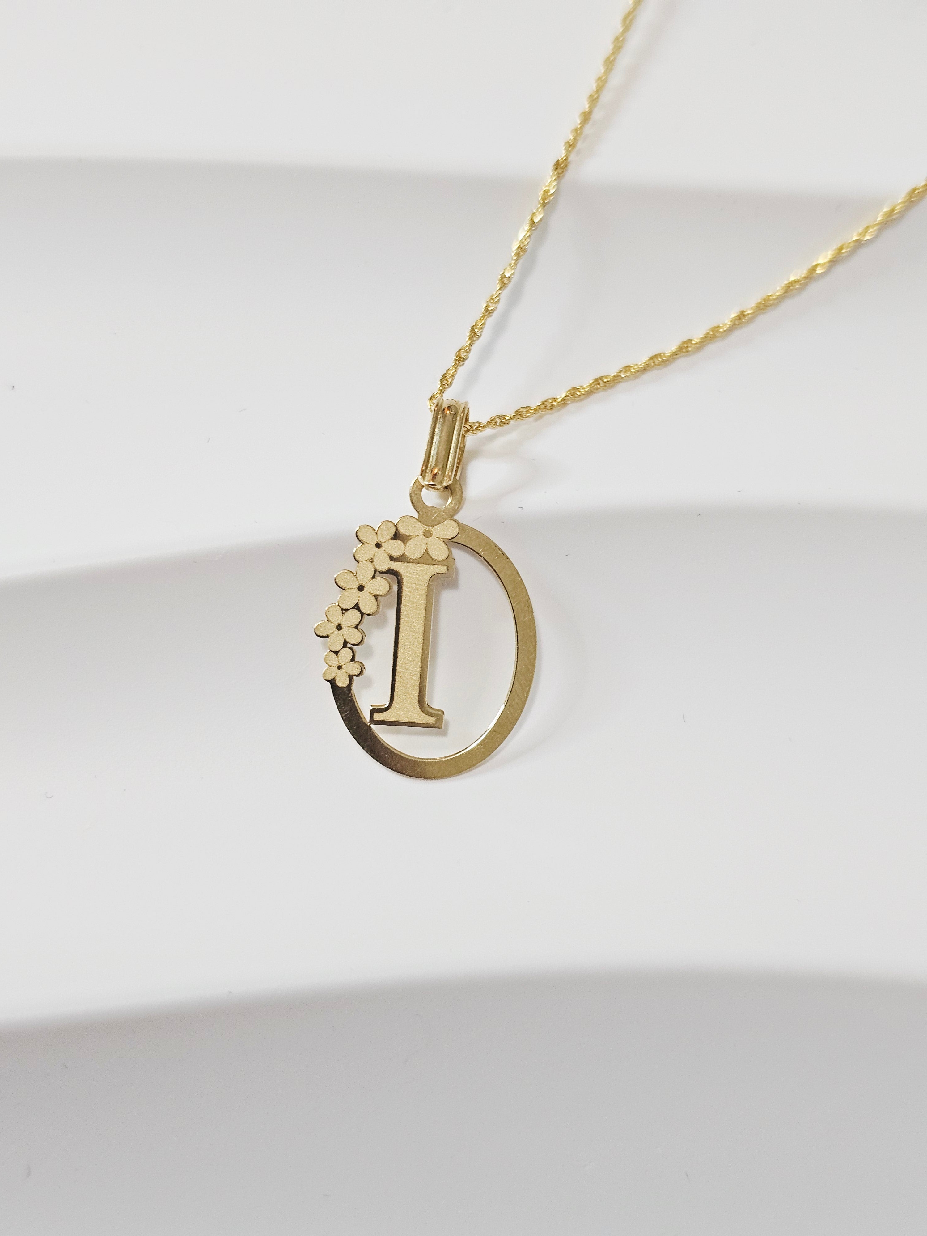 Letter I Pendant