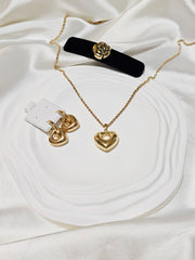 Japan Gold Set Necklace and Earrings