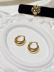Japan Gold : Dome Earring
