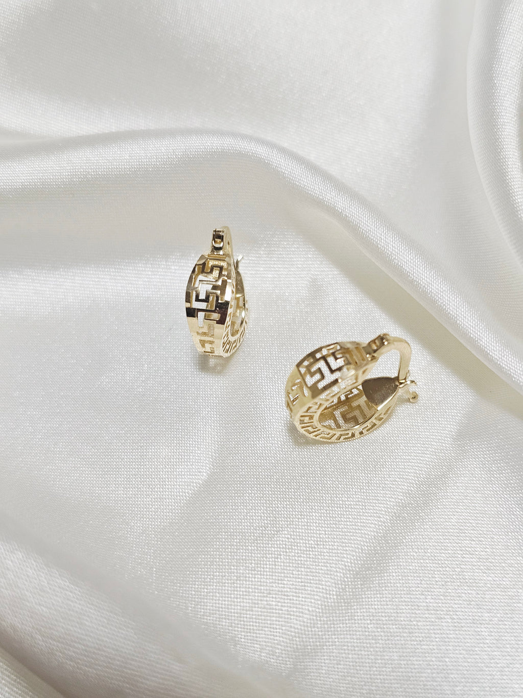 Fendi Inspired Loop Earrings