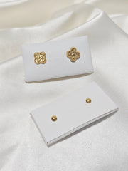 BALL SCREW TYPE EARRING