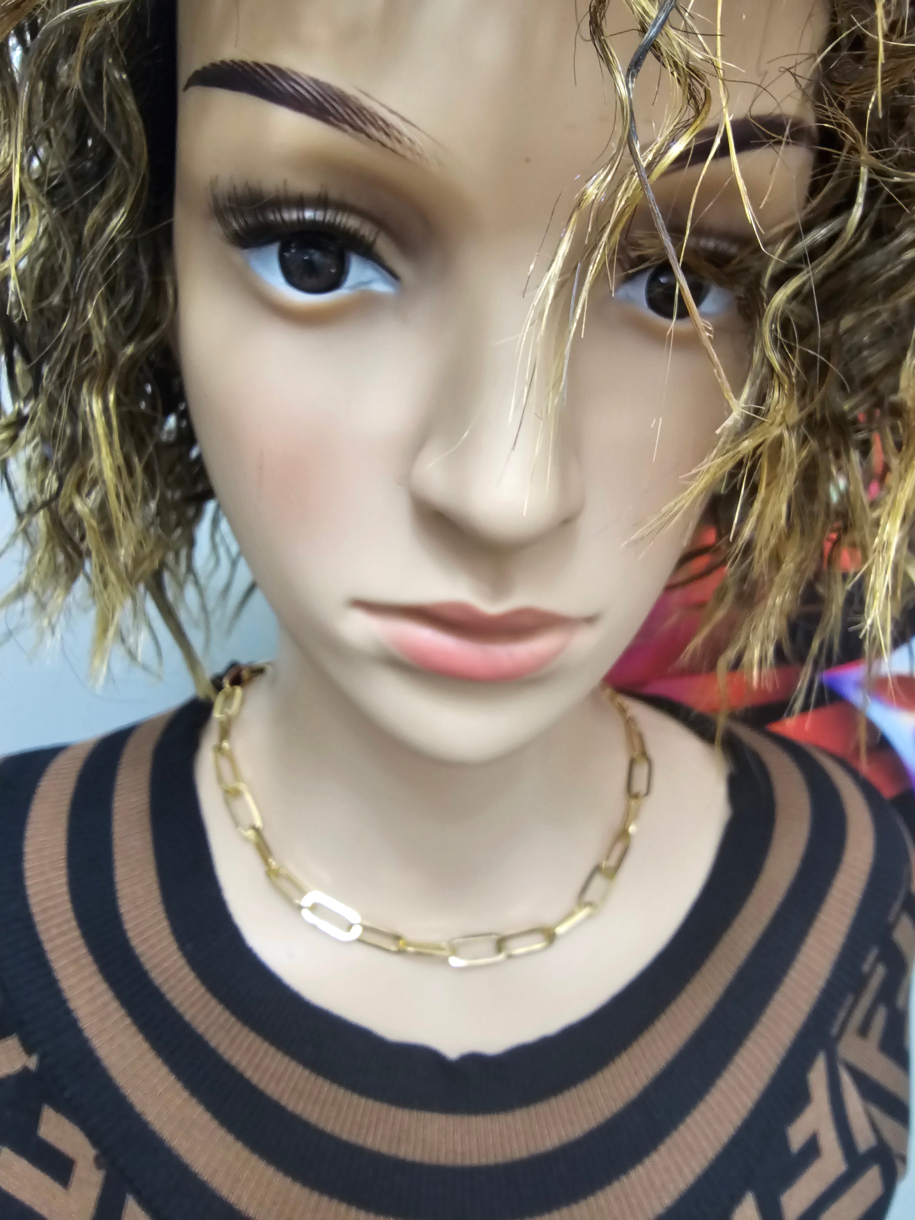 Paperclip Chain Necklace