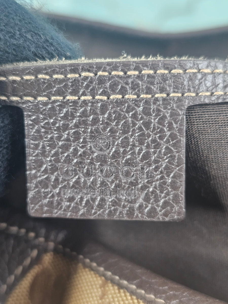 GUCCI CRYSTAL ABBEY SHOULDER NAG
