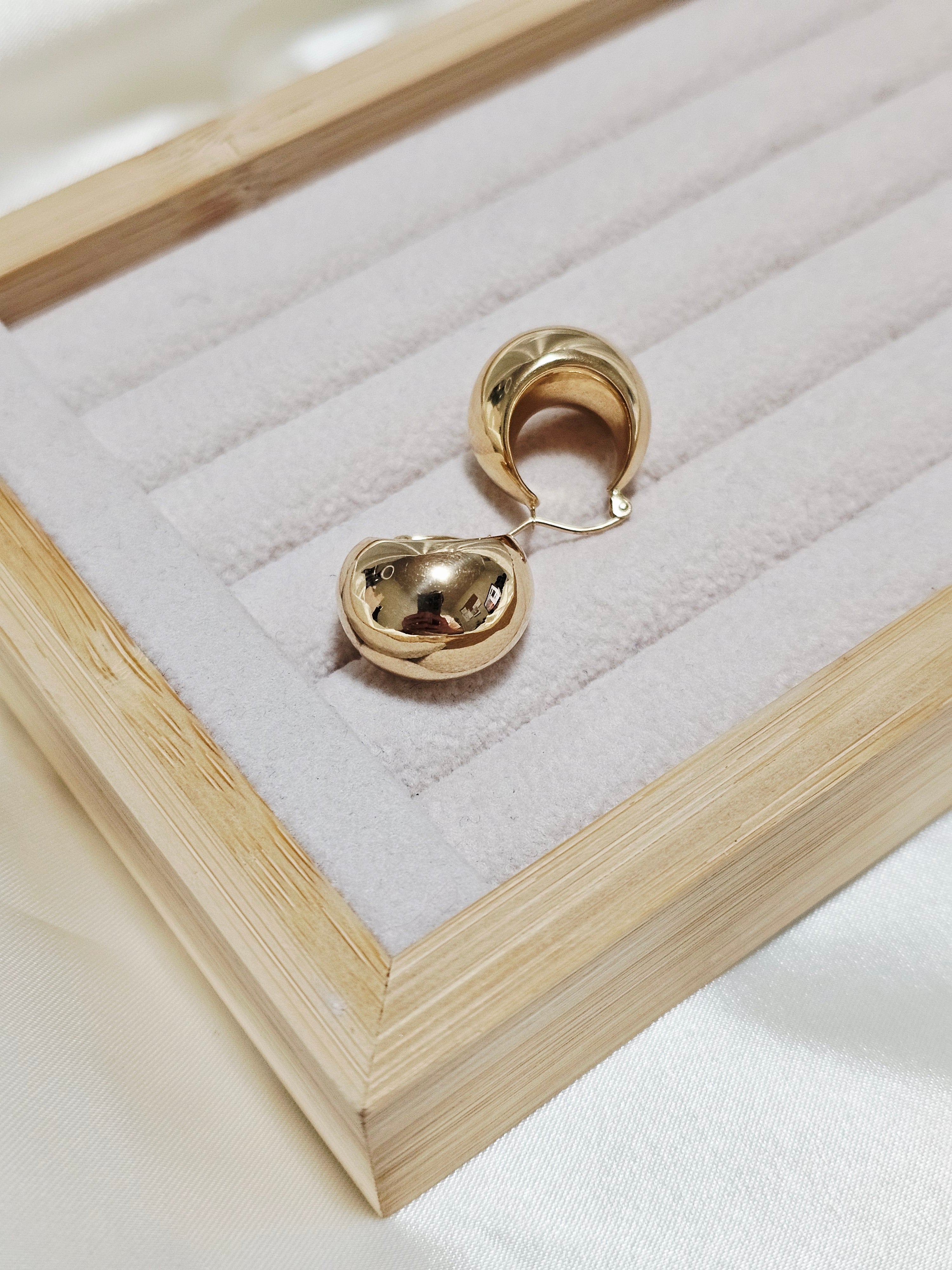 Small Chunky Loop Earring