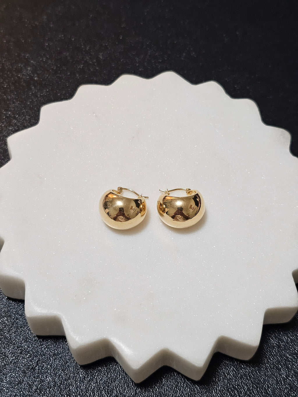 Small Chunky Loop Earring