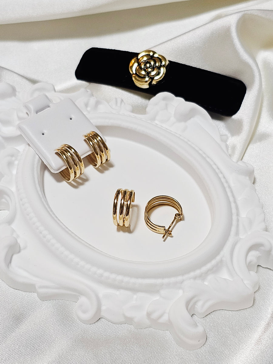 Huggies Type Earrings