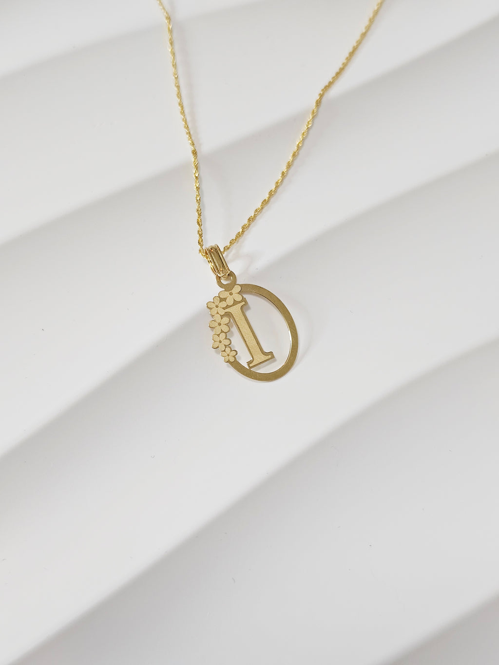 Letter I Pendant