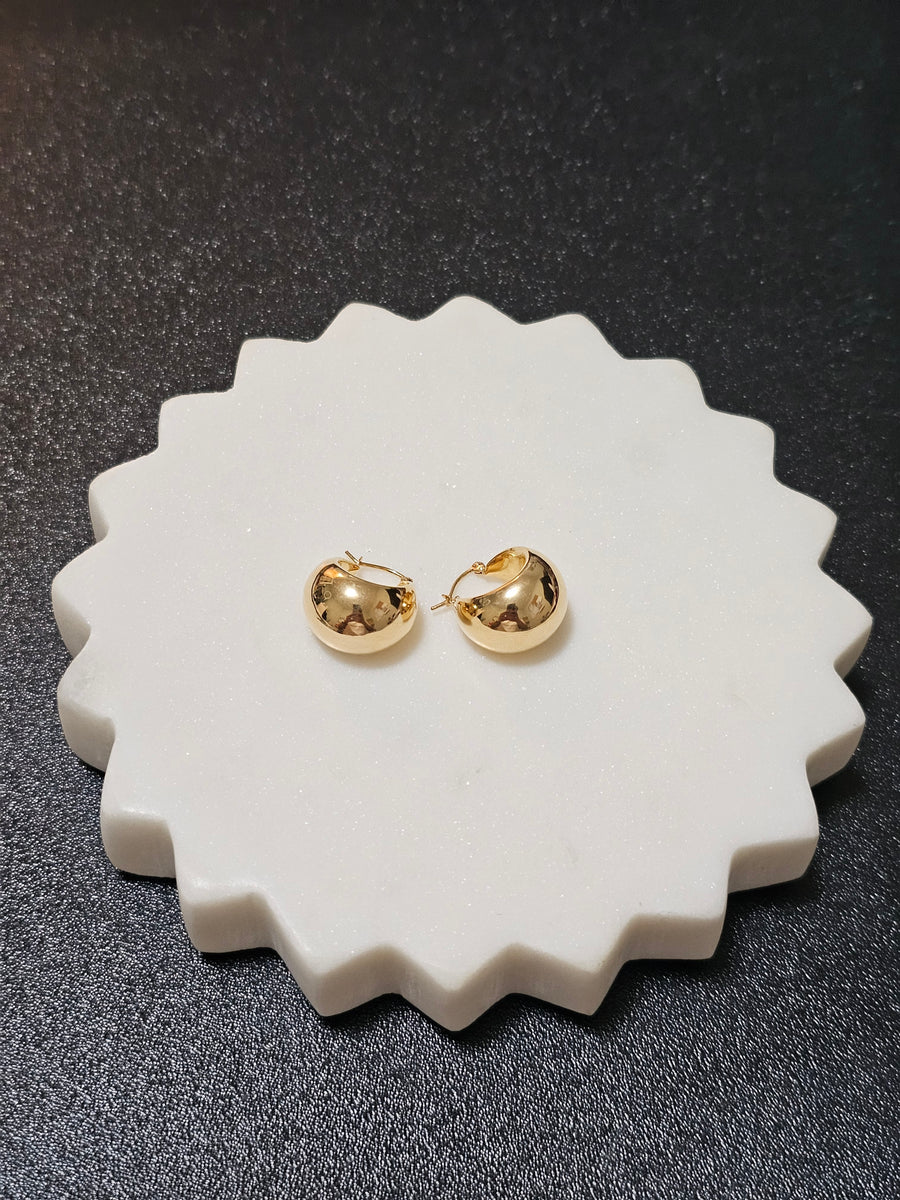 Small Chunky Loop Earring