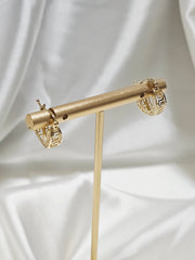 Fendi Inspired Loop Earrings
