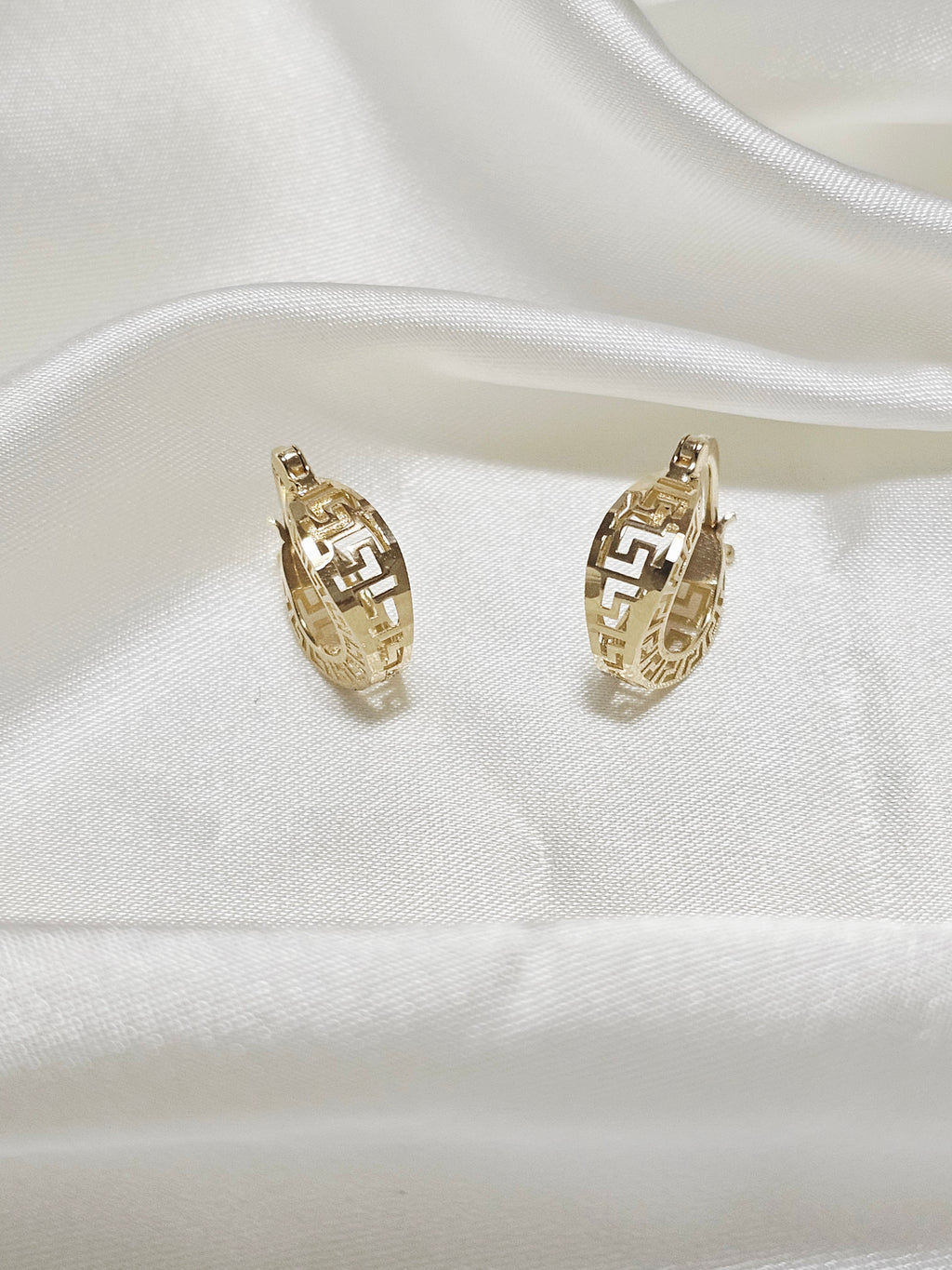 Fendi Inspired Loop Earrings