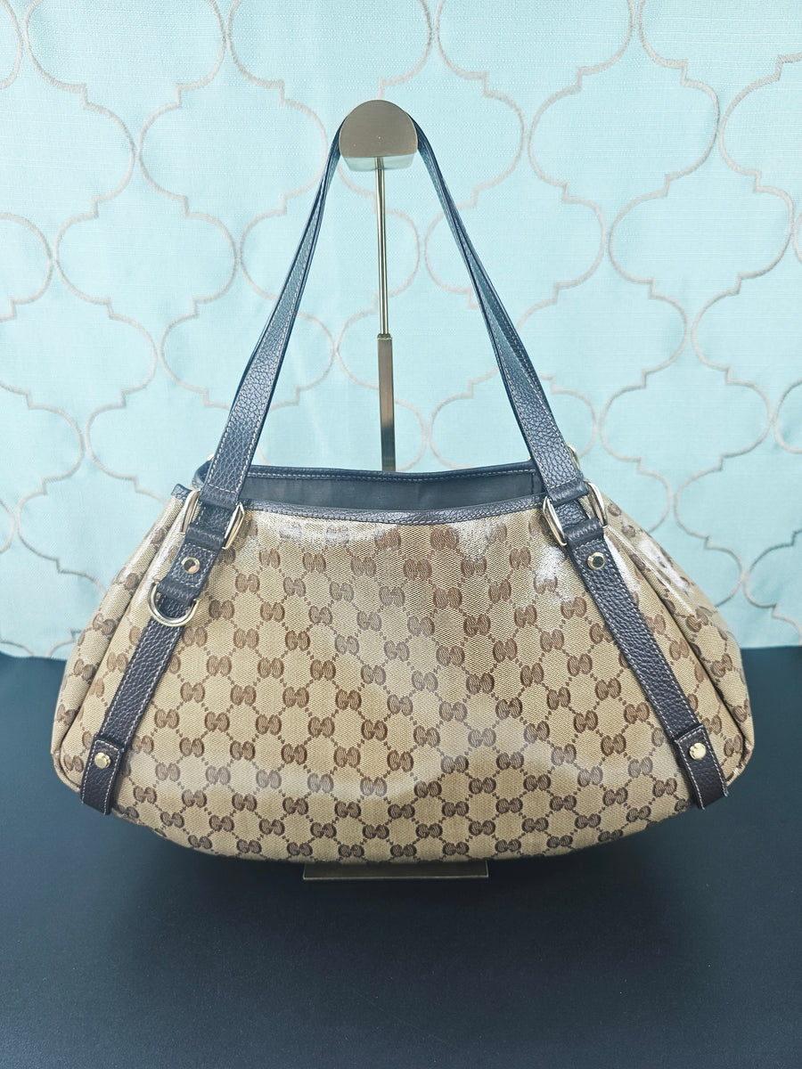 GUCCI CRYSTAL ABBEY SHOULDER NAG